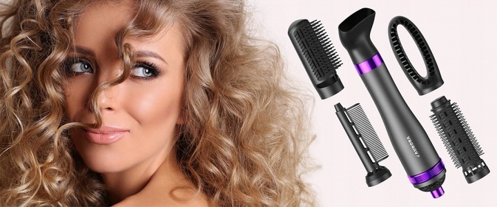 SUSZARKO-LOKÓWKA LOKOSUSZARKA 1000W REGULOWANA OBROTOWA PODRÓŻNA 5 KOŃCÓWEK