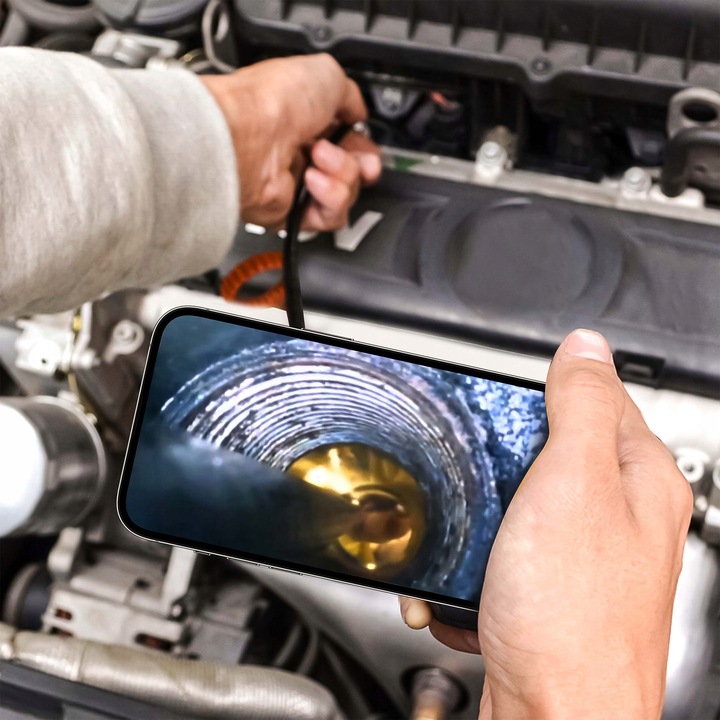 Endoskop Kamera Inspekcyjna do Telefonu Android Aplikacja LED USB Typ-C 3M