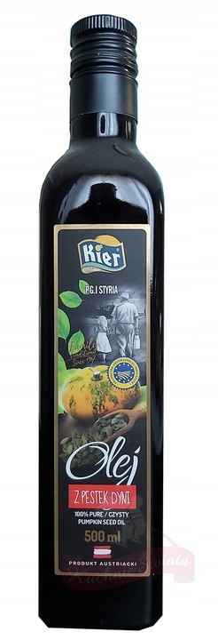 Olej z Pestek Dyni 500 ml P.G.I Styria