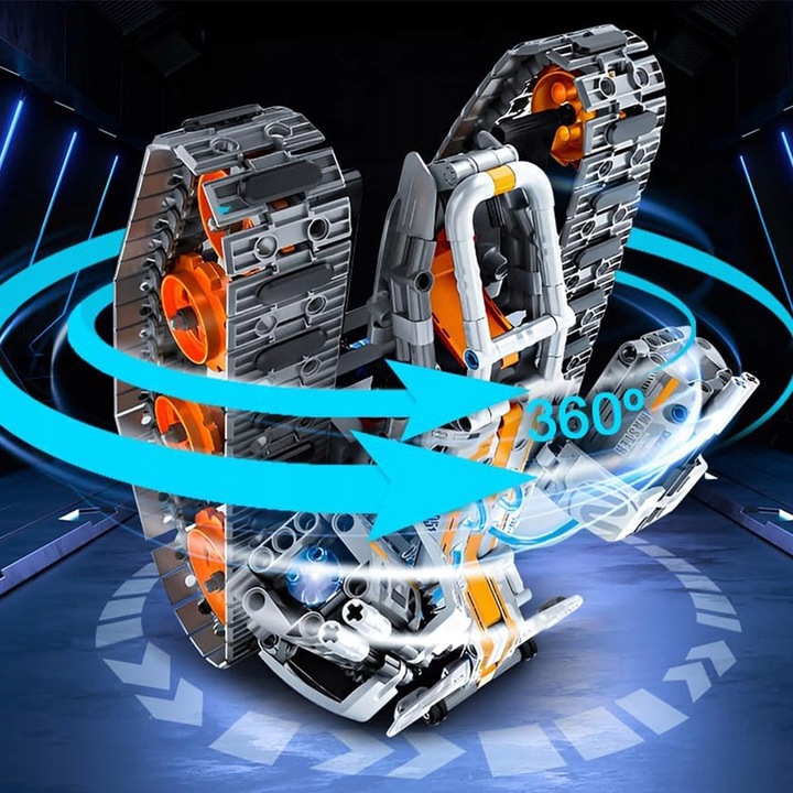 TECHNOLOGIA ROBOT APP PILOT ZDALNEGO STEROWANIA PROGRAMOWALNY ZABAWKA 4W1