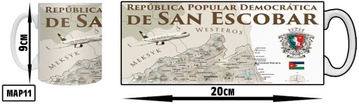 MAGICZNY KUBEK HARRY POTTER MAPA HUNCWOTÓW MIKOŁAJ