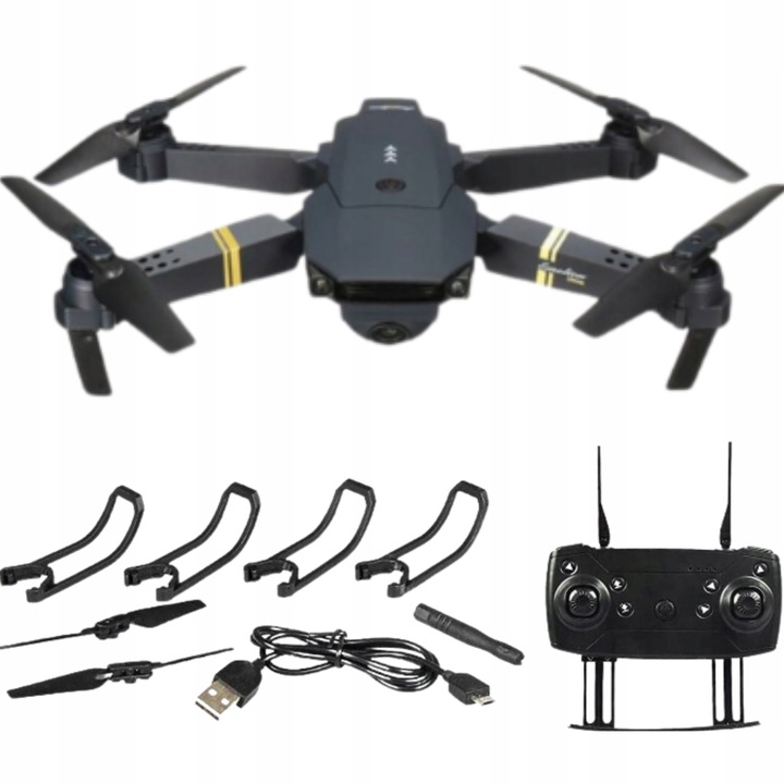 DRON 998 PRO Dual KAMERA 4K WIFI DLA POCZĄTKUJĄCYCH