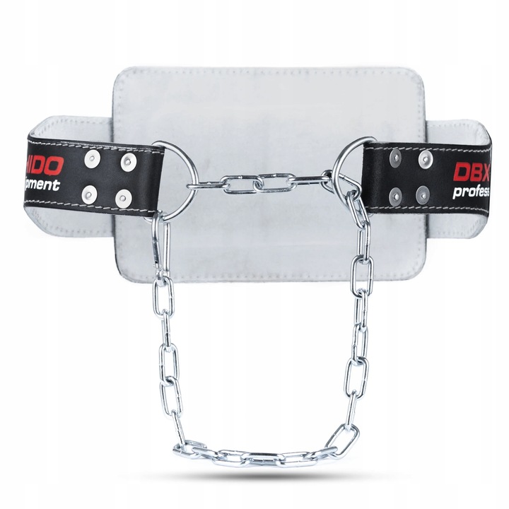 PAS OBCIĄŻENIOWY DIP BELT ZE SKÓRY DO DIPÓW I PODCIĄGANIA DBX BUSHIDO WB-1