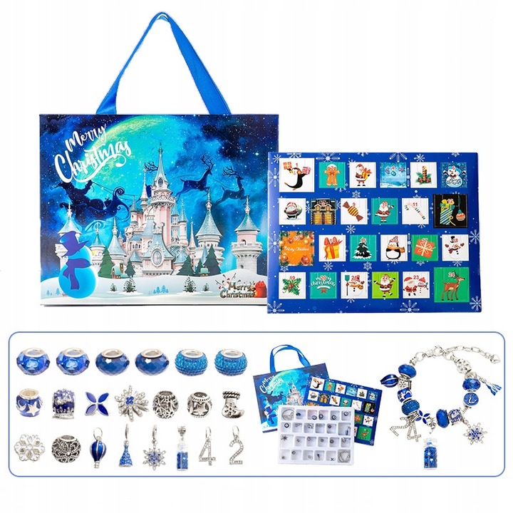 24 DNI kalendarz adwentowy bransoletka Prezent prezent