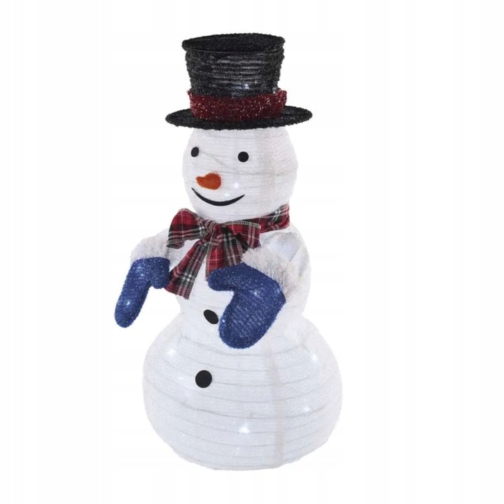 Świecący bałwanek na zewnątrz Dekoracja świąteczna przed dom do ogrodu EMOS