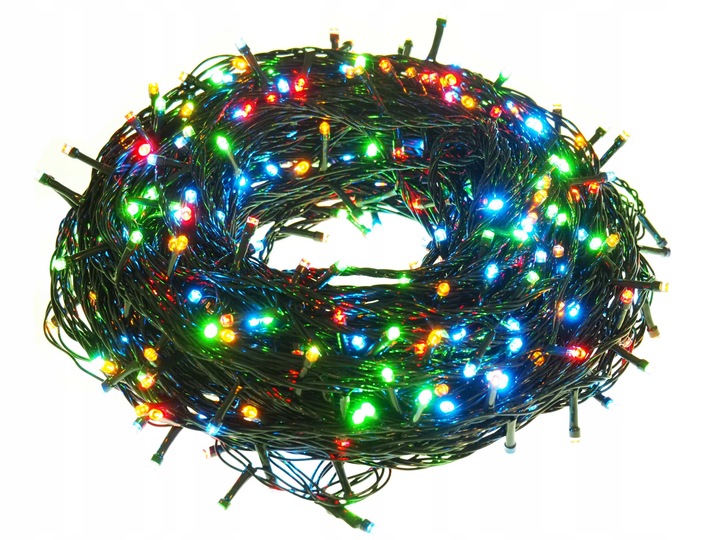 Lampki 300 LED IP 44 Zewnętrzne 30M MULTIKOLOR