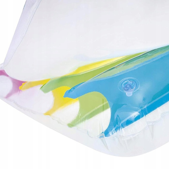 BESTWAY MATERAC LEŻAK DMUCHANY FOTEL Z OPARCIEM NA PLAŻĘ BASEN DO PŁYWANIA