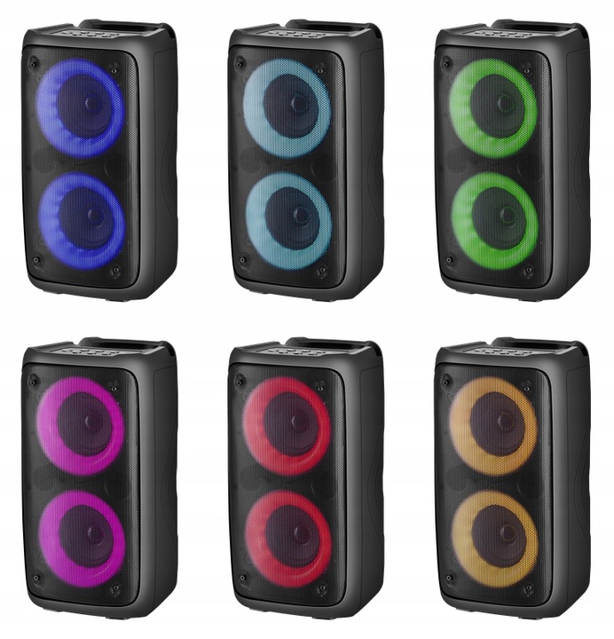 Głośnik bezprzewodowy Defender Boomer 20 Bluetooth 20W czarny x4