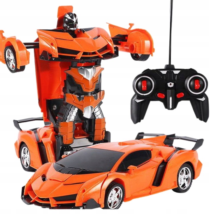 AUTO TRANSFORMER ROBOT NA PILOTA 2W1 SAMOCHÓD NA PILOT RÓŻNE KOLORY RC