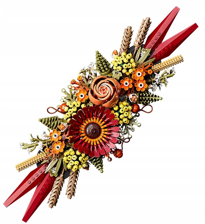 LEGO ICONS 10314 Stroik z suszonych kwiatów BUKIET Kwiaty Na Prezent