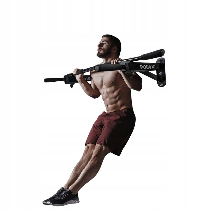 Wielofunkcyjny drążek do podciągania ćwiczeń do ściany 6 uchwytów