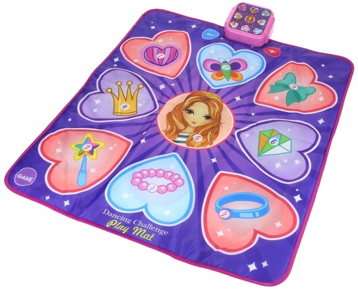 Mata do Tańczenia Muzyczna Gra Zręcznościowa Keyboard Taniec Muzyka