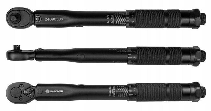 KLUCZ DYNAMOMETRYCZNY DO ROWERU 1/4' 2-24Nm CERTYFIKAT KALIBRACJI Z BLOKADĄ