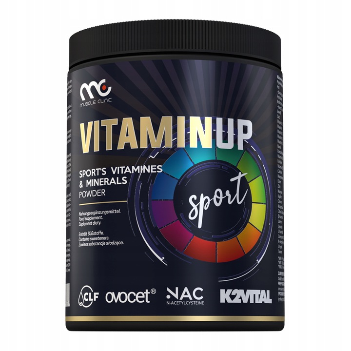 MUSCLE CLINIC VITAMINUP 300 g MOCNE WITAMINY