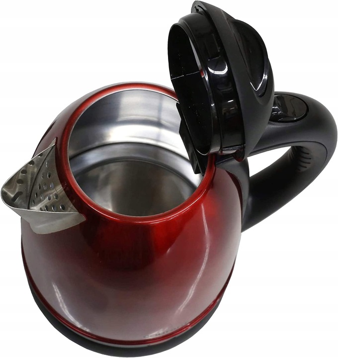 Czajnik elektryczny bezprzewodowy Royalty Line 1.7litra 1500 W czerwony