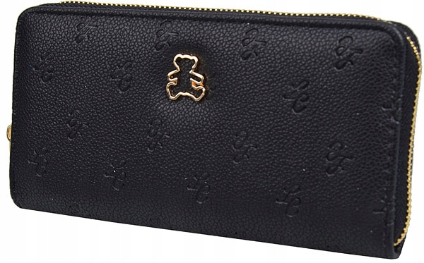 Portfel Damski Młodzieżowy LuluCastagnette Piórnik na prezent czarny