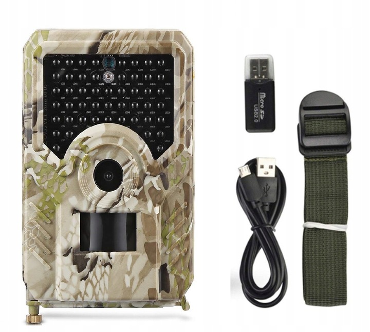 Fotopułapka PR200 Full HD 12 MPX 49 IR