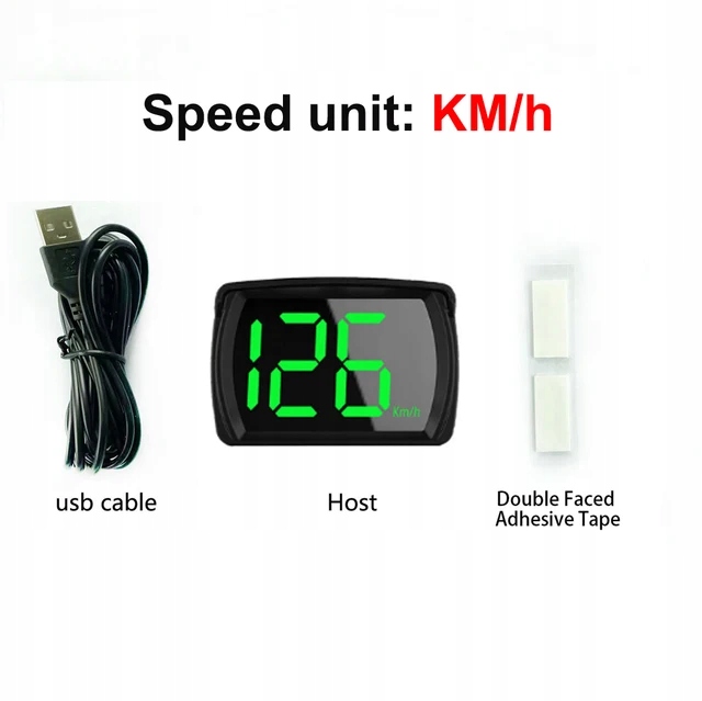 Y03 prędkościomierz samochodowa wyświetlacz typu Head Up uniwersalny