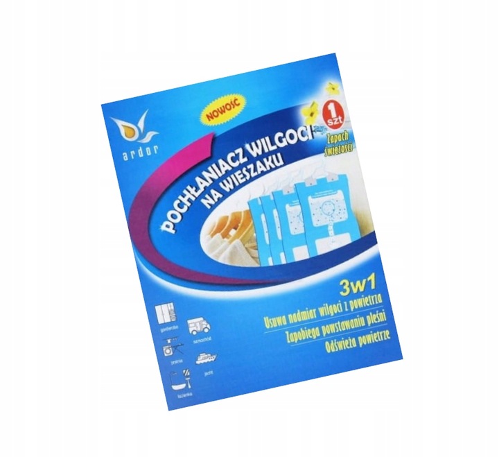 Pochłaniacz Wilgoci na Wieszaku Ardor MIX 2x3(L.Ś)