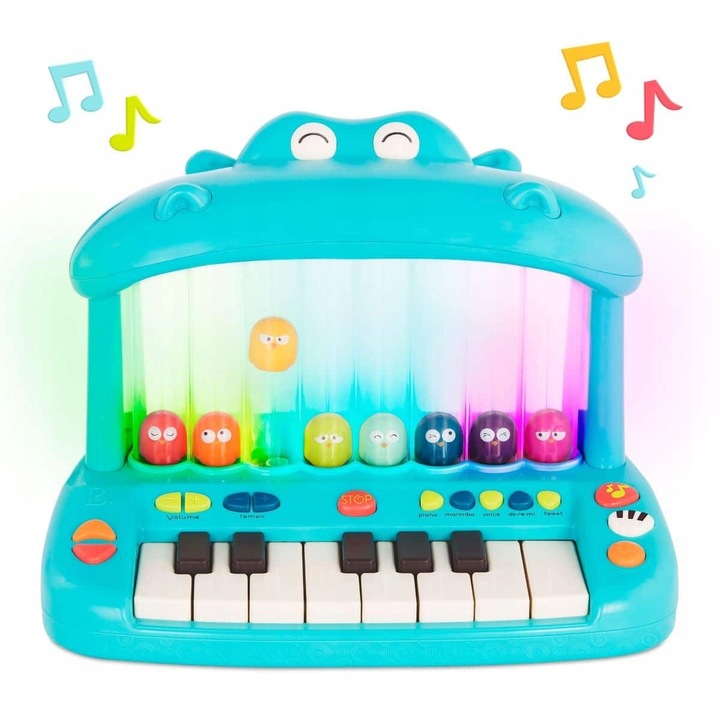 B. Toys keyboard hipopotam