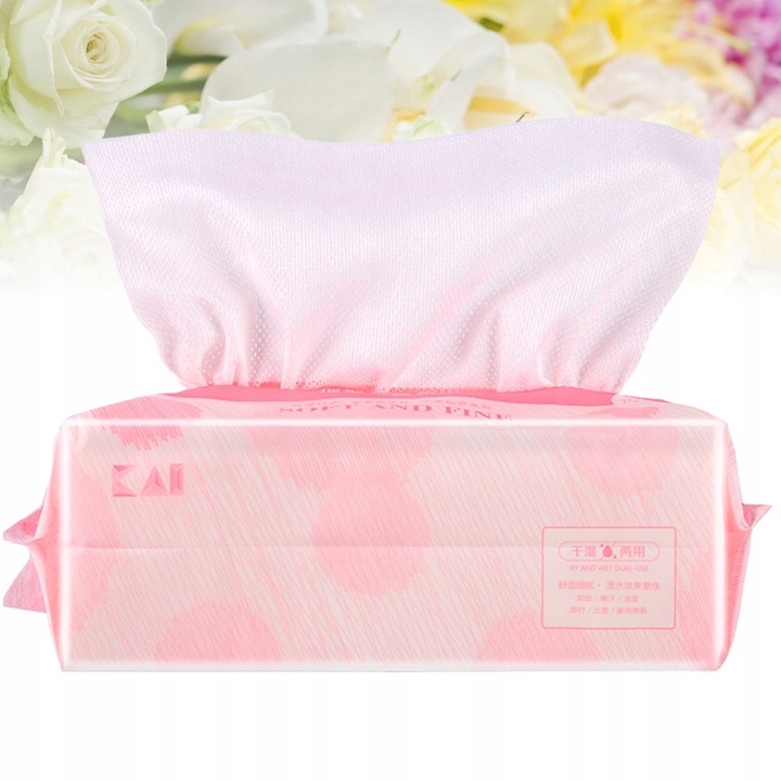 JEDNORAZOWE RĘCZNIKI DO TWARZY BAWEŁNIANE RĘCZNIKI DO DEMAKIJAŻU