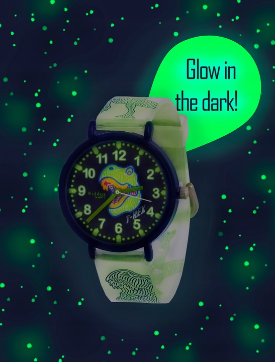 Kiddus Time Teacher Glow in the dark T-Rex