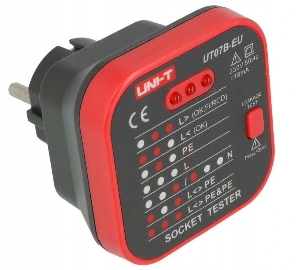 Wskaźnik sieci 230 V AC Uni-T UT07B-EU