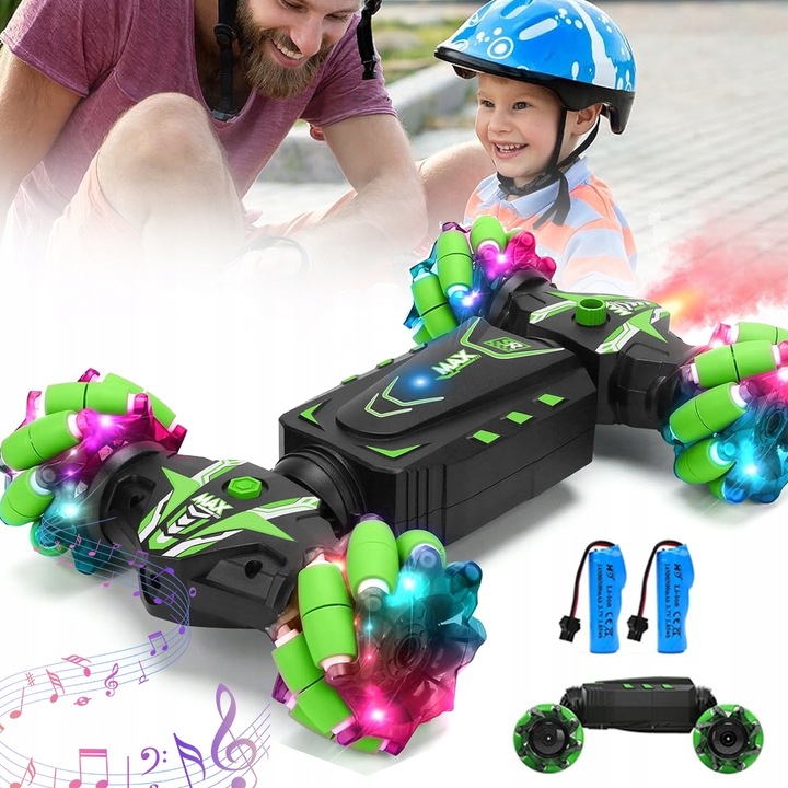 ZDALNIE STEROWANY SAMOCHÓD DZIECI RĘCZNIE STEROWANY SAMOCHÓD KASKADERSKI