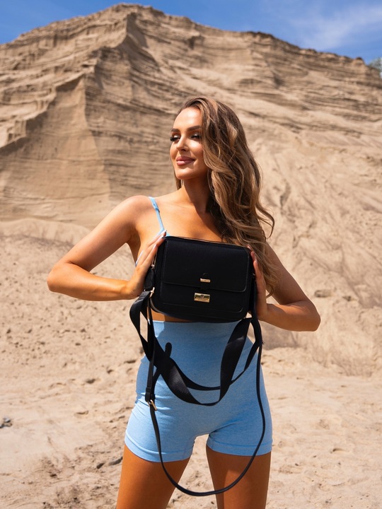 Listonoszka damska Peterson torebka na ramię z paskiem ze skóry eko modna