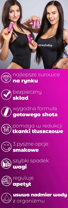 SPALACZ TŁUSZCZU KARNITYNA Mocna Formuła w płynie L carnitine 3000 SHOT X20