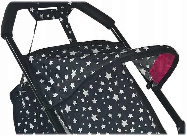 WÓZEK DLA LALEK SPACEROWY Spacerówka + TORBA