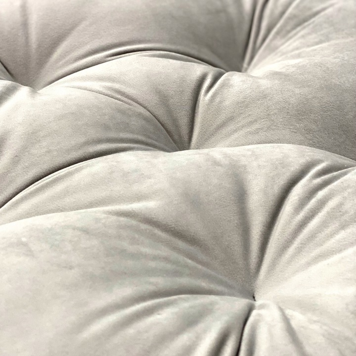 PODUSZKA na WISZĄCY KOKON miękka na huśtawka BOCIANIE GNIAZDO XXL 130 szara