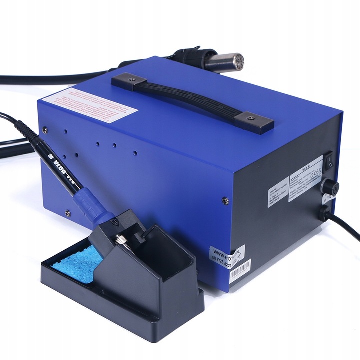 Stacja lutownicza HOTAIR WEP 852D+ 2w1 3 dysze 700W
