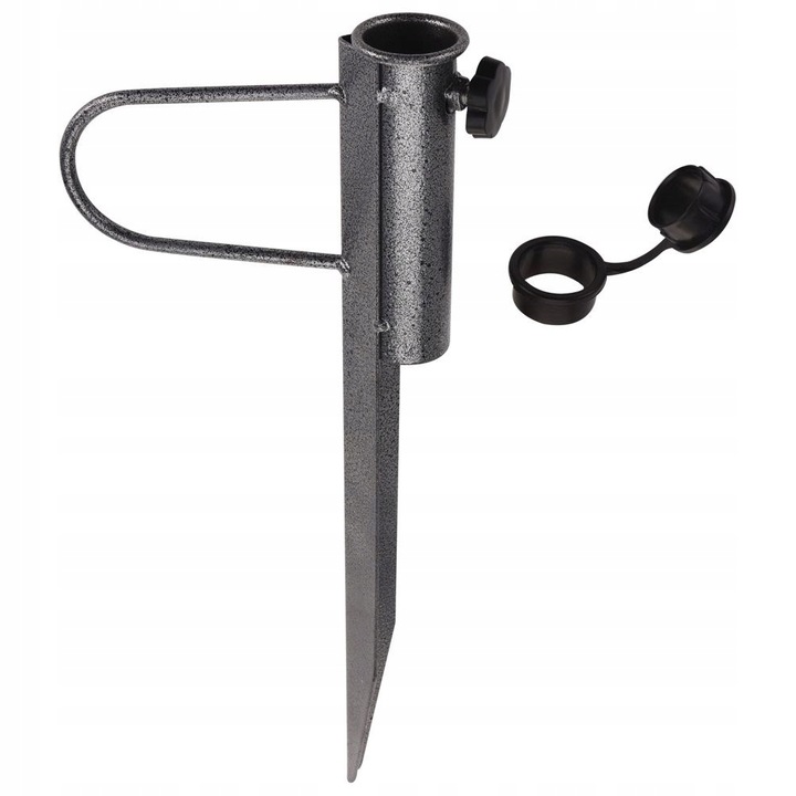 Stojak do parasola ogrodowego wbijany metalowy 42,5 cm /RedCliffs