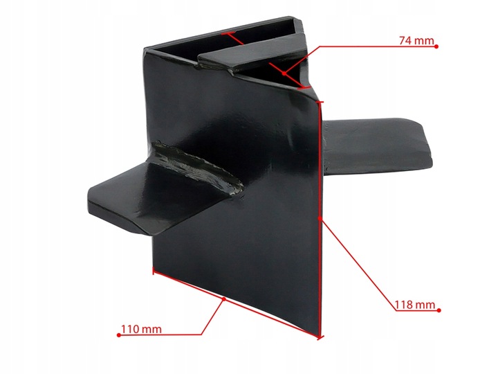 KLIN KRZYŻAKOWY DO ŁUPARKI DREWNA NAC WSE 200-4-37-NH / 200-7-52-NH 4/7 TON