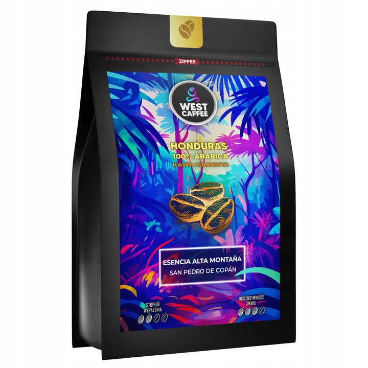 Kawa Ziarnista Zestaw 6x250g West Caffee MIX Świeżo Palona 100% Arabica