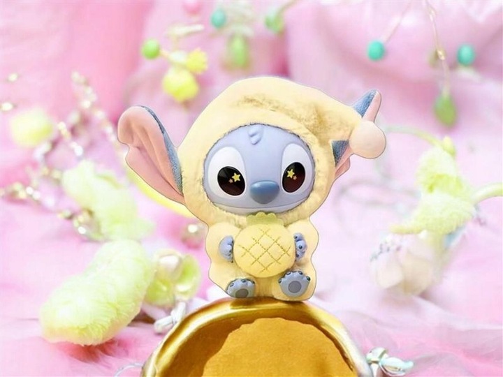 BRELOCZEK STICH ZABAWKA PLUSZAK SKRZYNKA FIGURKA BRELOK DO PLECAKA MASKOTKA