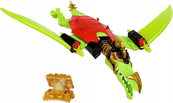 TREASURE X DINO GOLD PTERODAKTYL KLATKA FIGURKA DUŻY PTAK W KLATCE SKARB XL