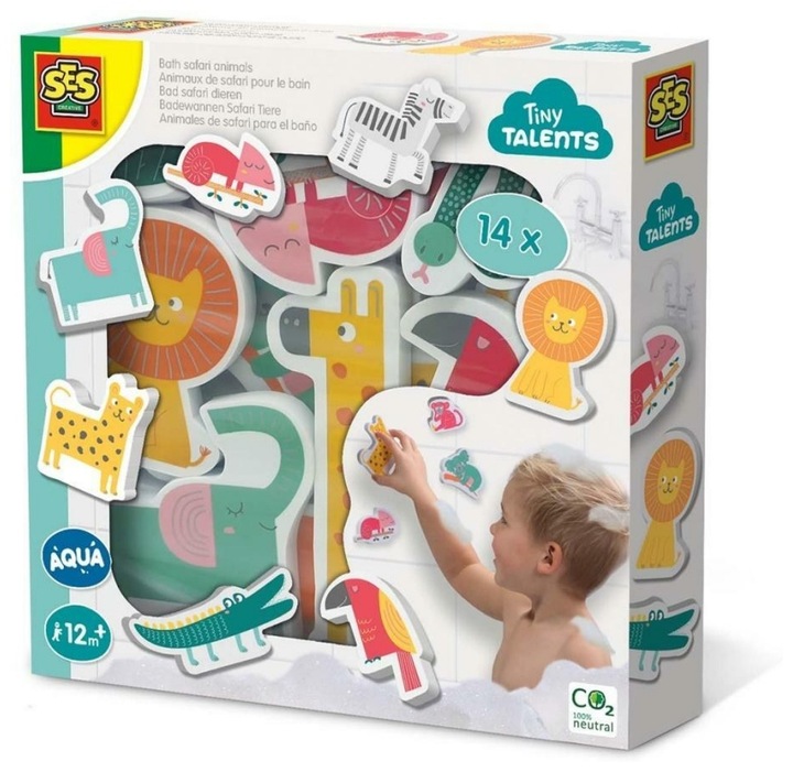 Zwierzęta z dżungli w kąpieli