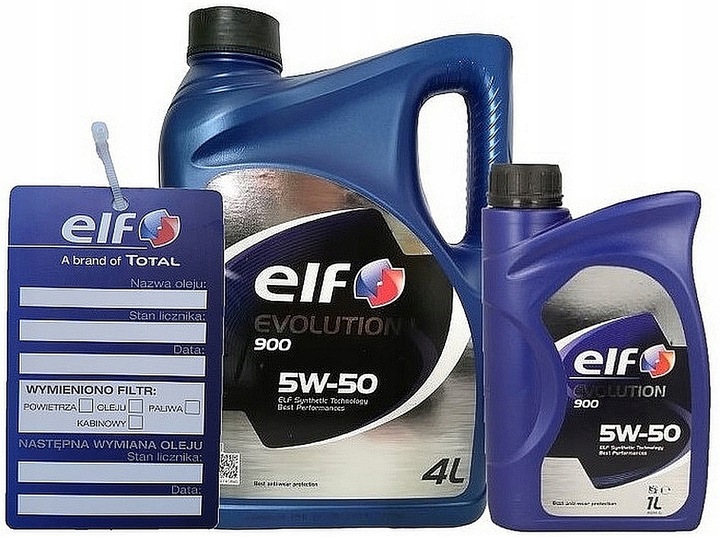 ELF EVOLUTION 900 5W50 API SG/CD 4L