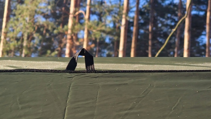 Płachta biwakowa BUSHMEN EASY Tarp 4x3m