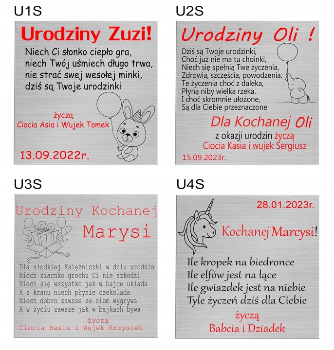 SREBRNE KOLCZYKI DLA DZIEWCZYNKI WISZĄCE + GRAWER