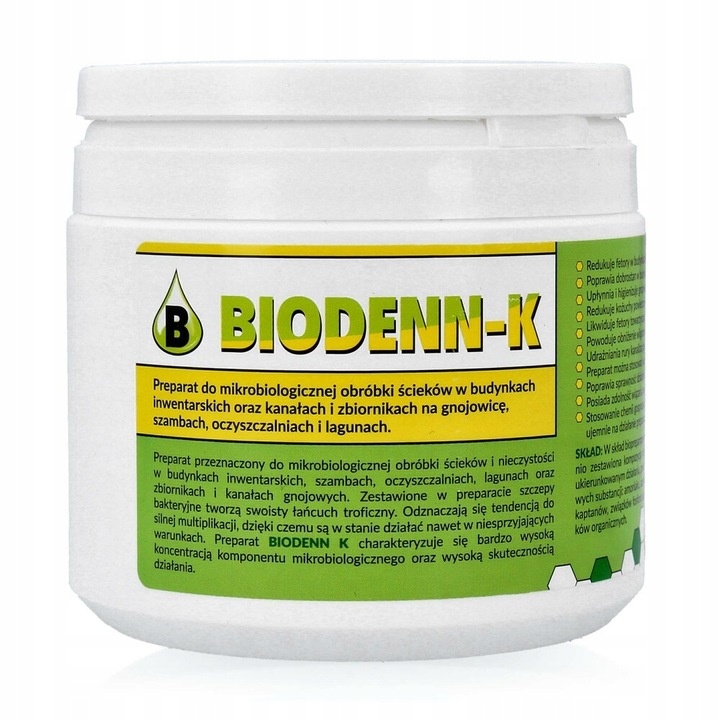 Udrażniacz Rur Szamba Ścieków Oczyszczalni Biobakt