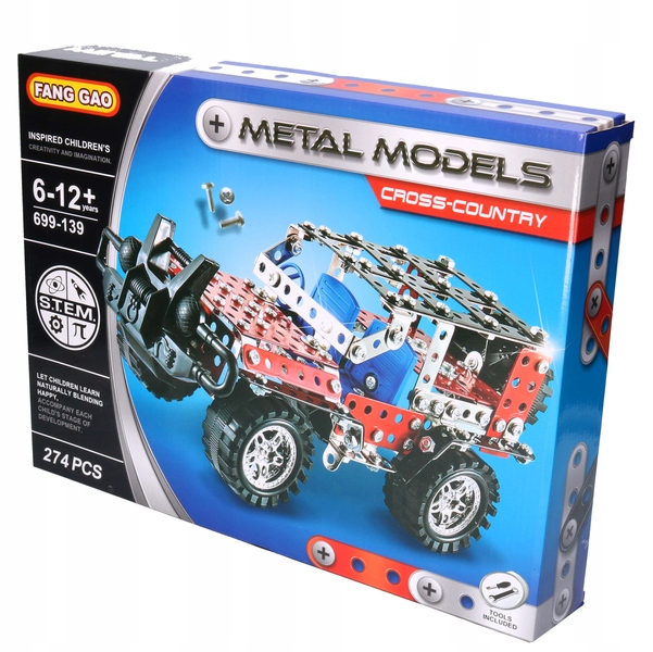 MAŁY KONSTRUKTOR 274el terenówka jeep 3080