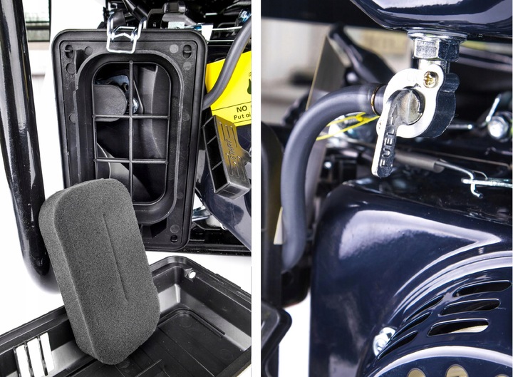 AGREGAT PRĄDOTWÓRCZY GENERATOR PRĄDU 6,5KM 2500W AVR