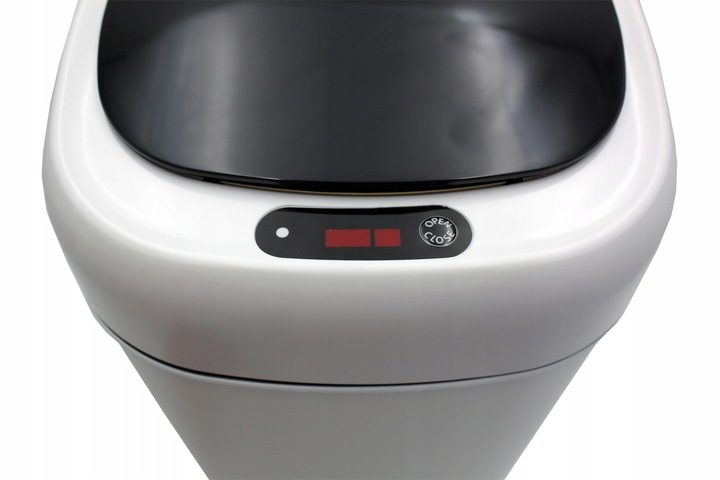 Łazienkowy kosz na śmieci czujnik ruchu bezdotyk