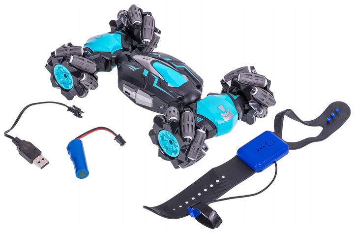 SAMOCHÓD ZDALNIE STEROWANY AUTO TWISTER RĘKĄ GESTAMI NA AKUMULATOR NA PILOT