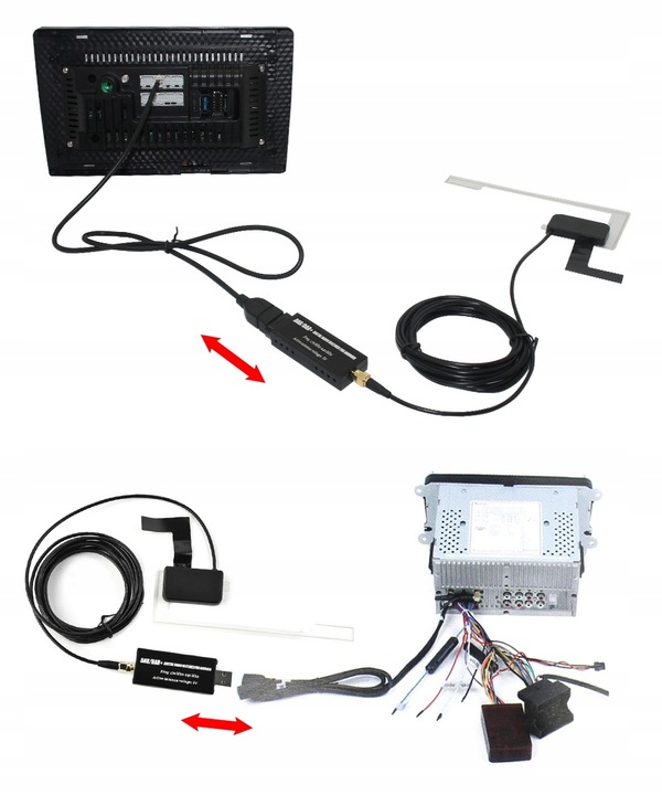 ANTENA,TUNER DAB+ DEDYKOWANY ADAPTER DO RADIA Z SYSTEMEM ANDROID USB, SMA