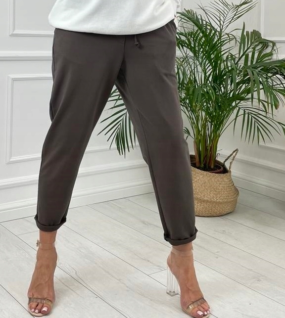 Spodnie Włoskie Wiya Bawełniane z Patką Uni Pagent Blue