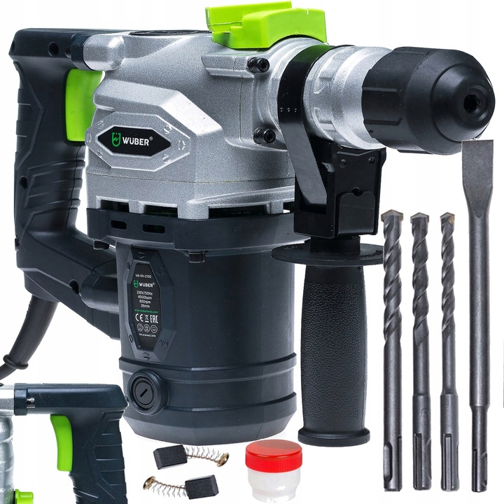 MŁOT UDAROWY MŁOTOWIERTARKA SDS+ DŁUTA WIERTŁA